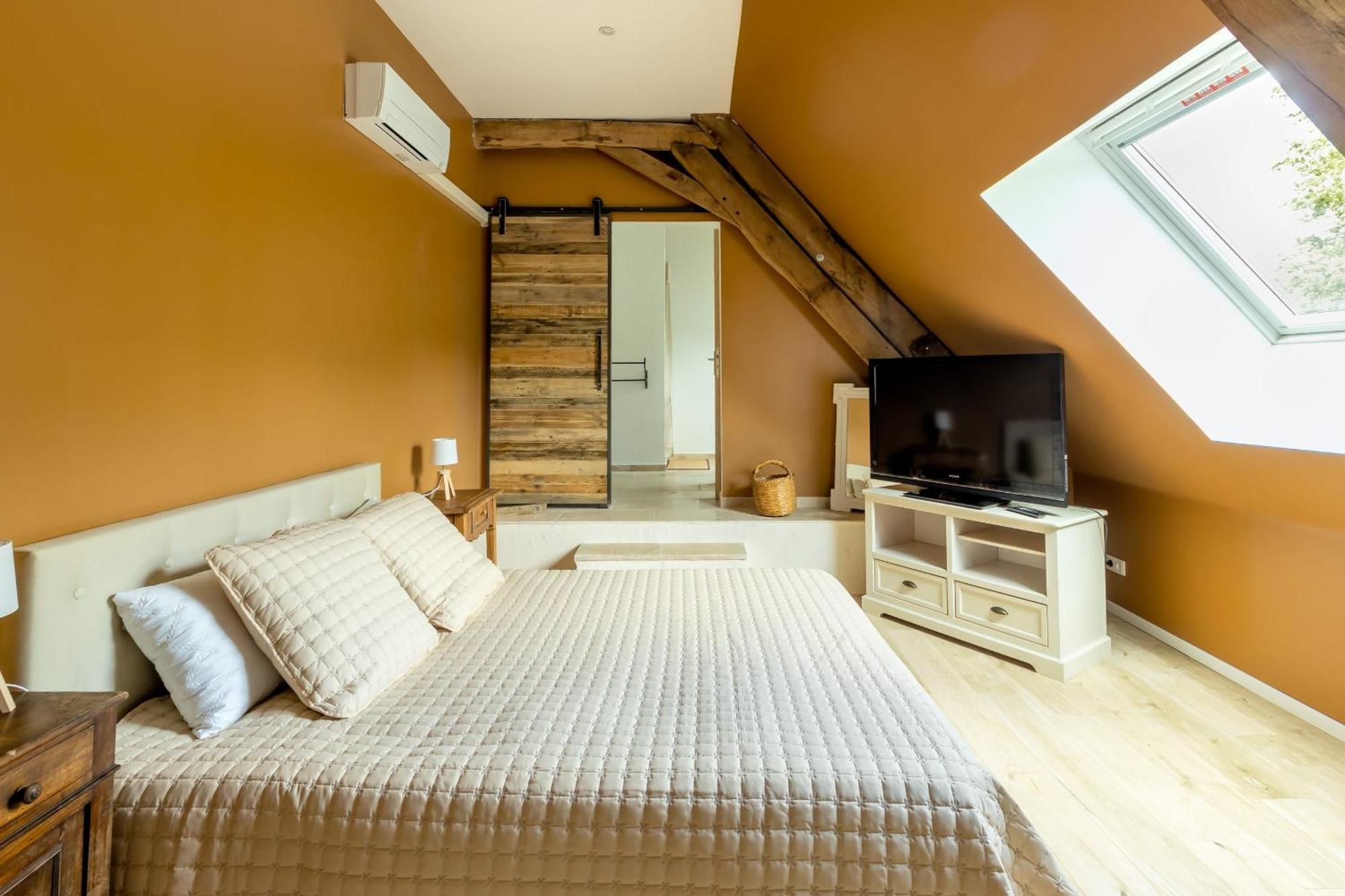Bed and Breakfast Domaine des grands chênes à Preveranges Extérieur photo