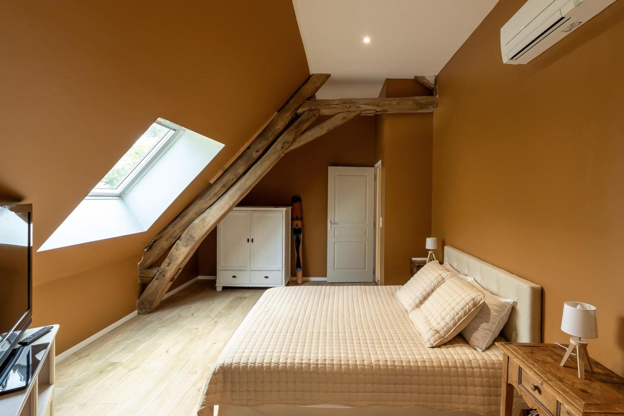 Bed and Breakfast Domaine des grands chênes à Preveranges Extérieur photo